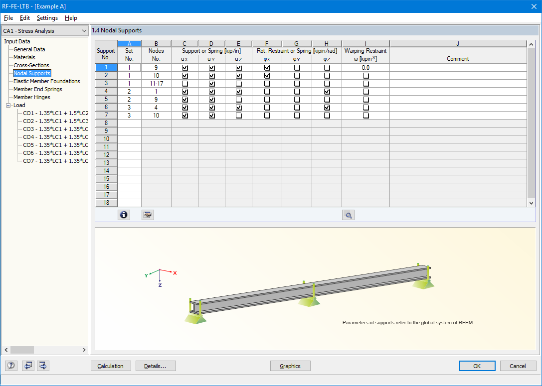 Window 1.4 Nodal Supports