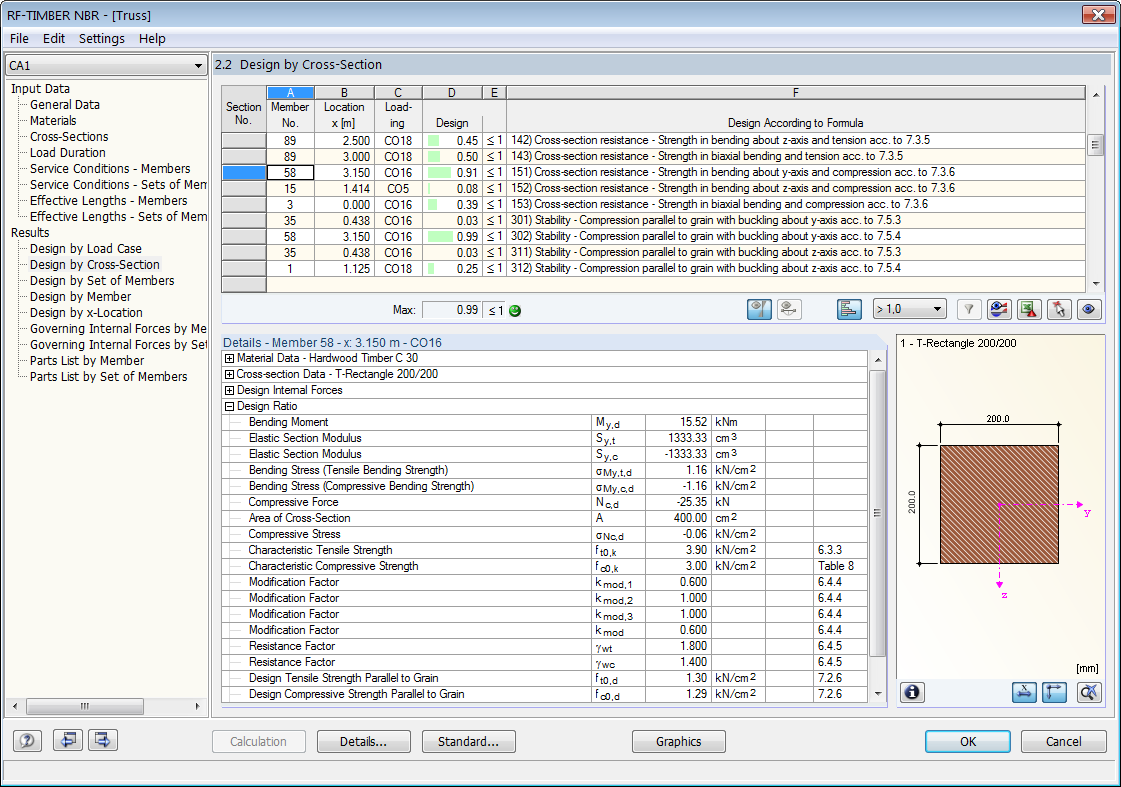 Window 2.2 Design by Cross-Section