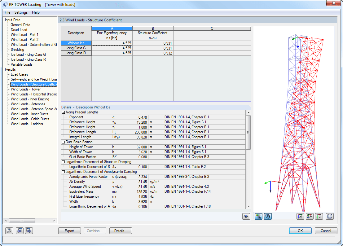 2.3 Wind Loads and Structural Coefficient