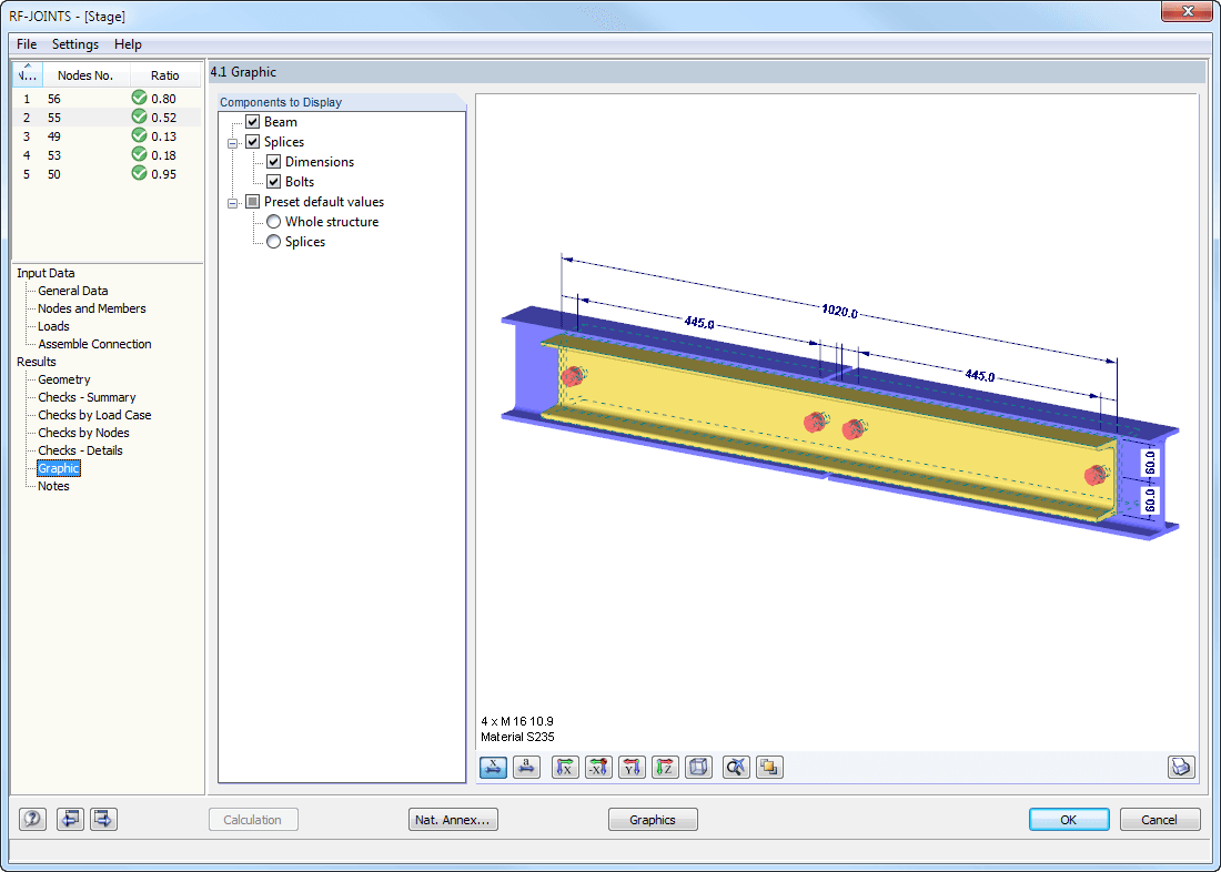 Graphical Display of PM Connection