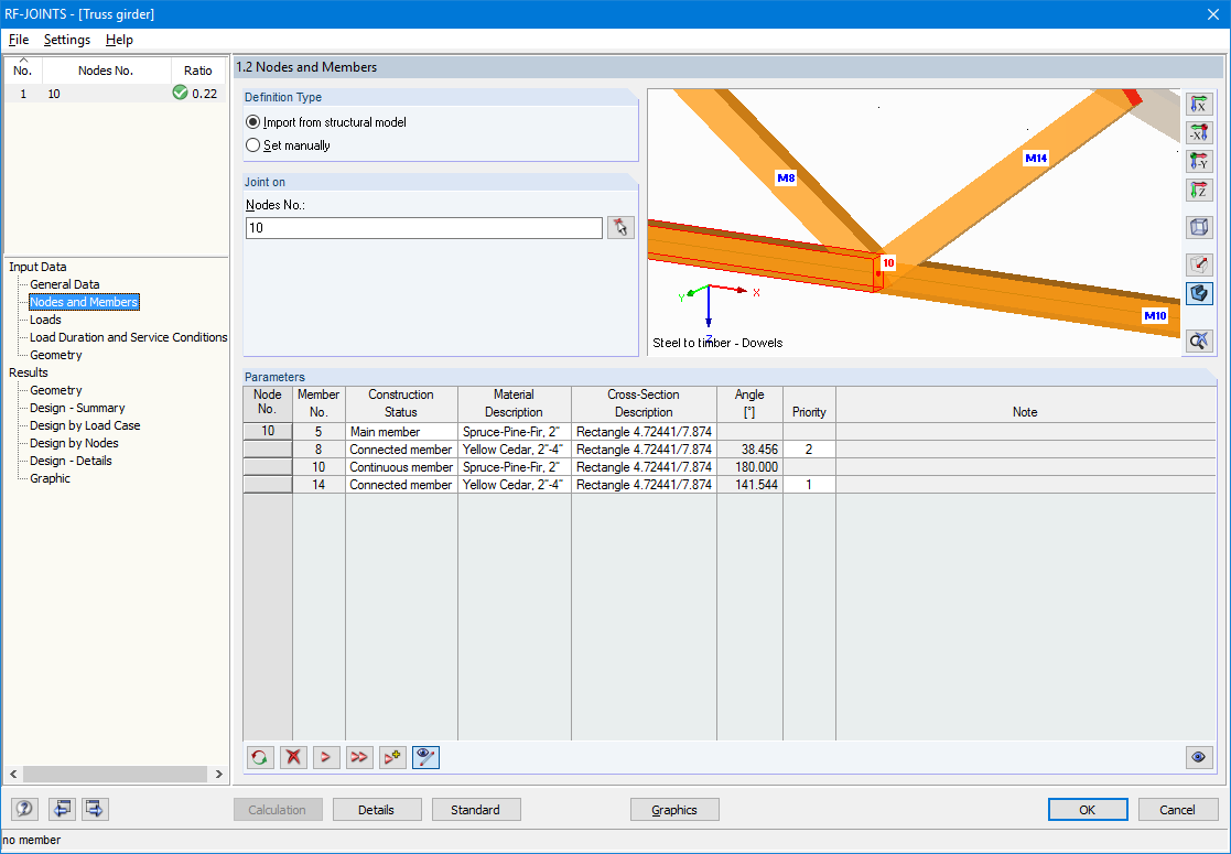 Window 1.2 Nodes and Members