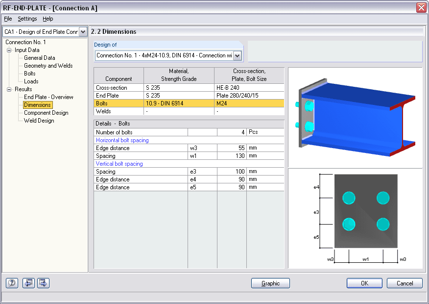 Window 2.2 Dimensions - Bolts