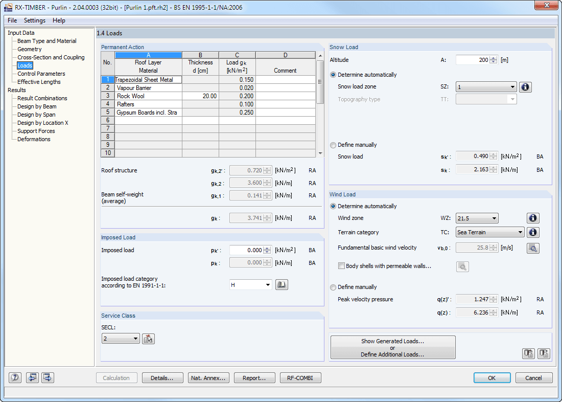 Window 1.4 Loads