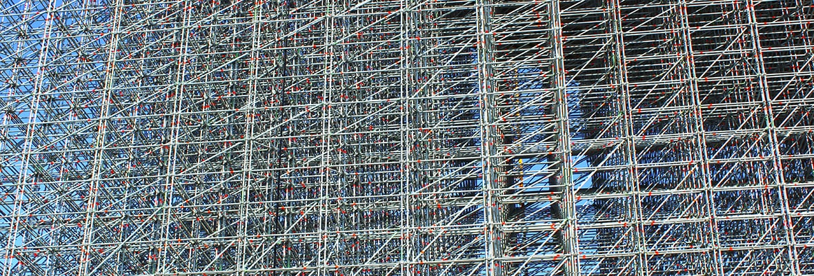 Dlubal Software for Structural Analysis and Design of Scaffolding and Rack Structures