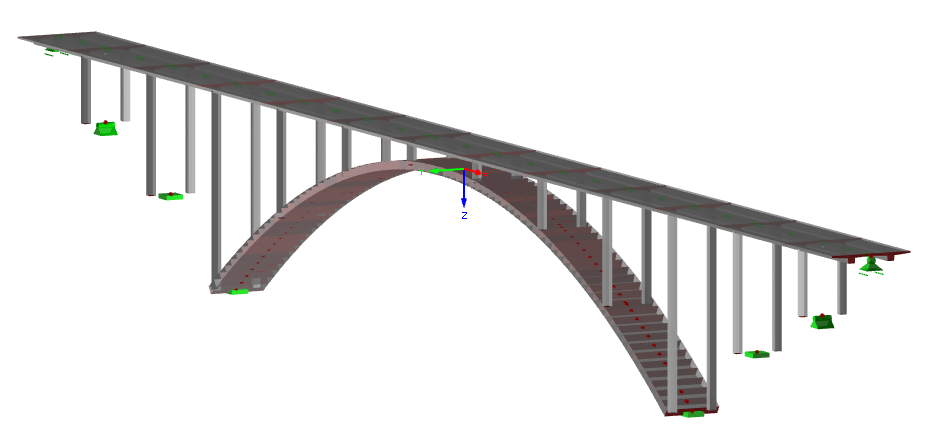 Design of Arched Bridge