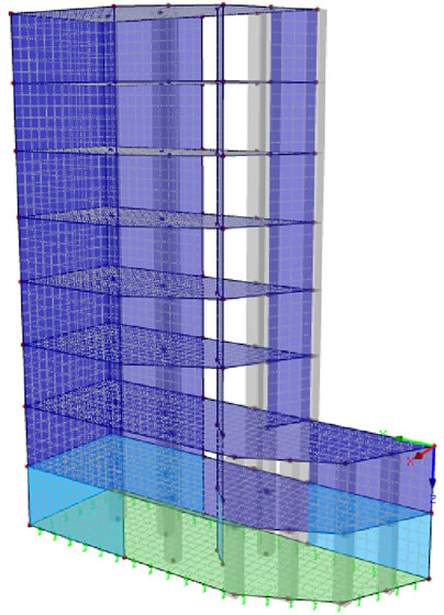 Development of teaching materials on special structural engineering topics in connection with the method of finite elements (FEM)