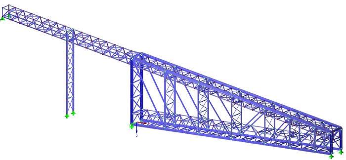 Design and Structural Analysis of Conveyor Belt Bridge in Truss Construction