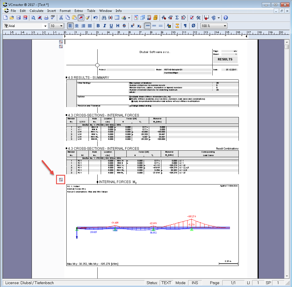 Figure 04 - Path of Corresponding RFEM or RSTAB File