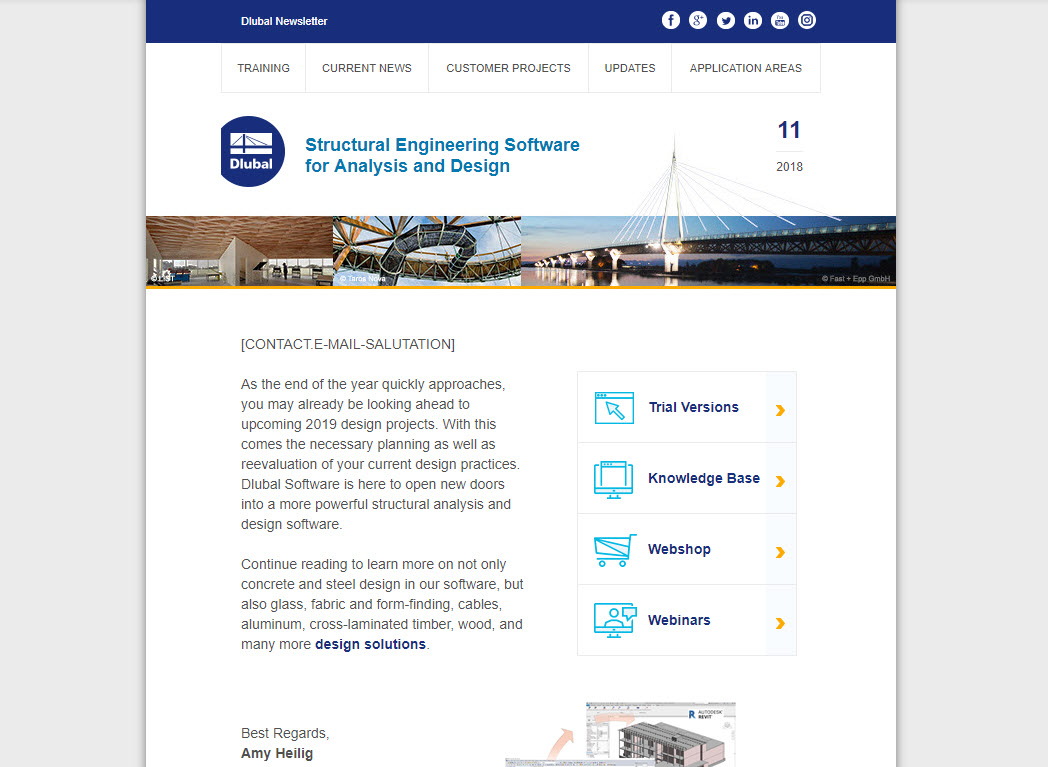 Dlubal Newsletter (EN) | 11/2018