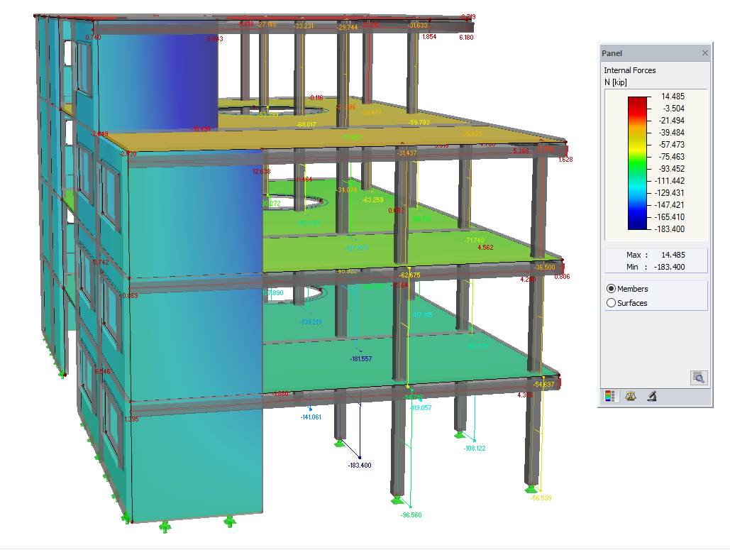 ACI 318-14 Concrete Column and Beam Design in RFEM