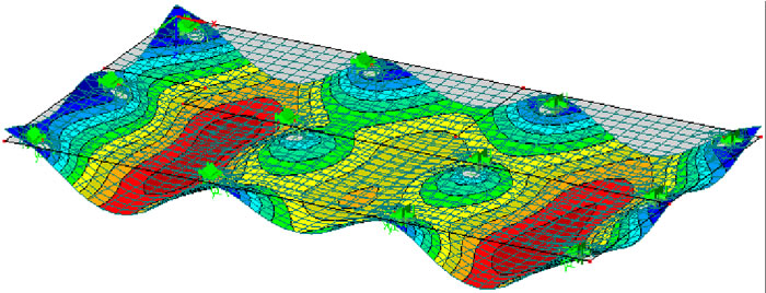 Investigations into the structure-soil interaction of the slab-pile foundation of a social building in the Elbe floodplain 