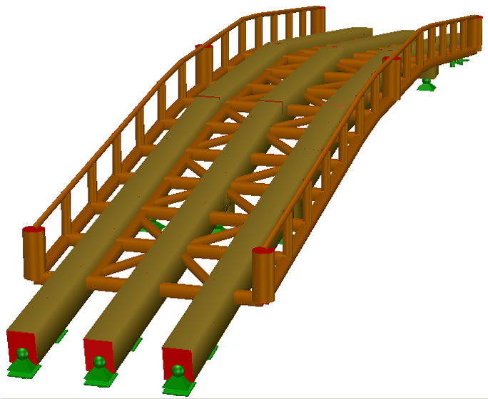 Analysis of the load-bearing capacity and serviceability of the historic Shinkyô wooden bridge in Nikko, Japan