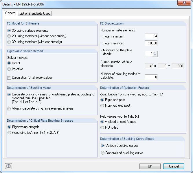 Detail Settings