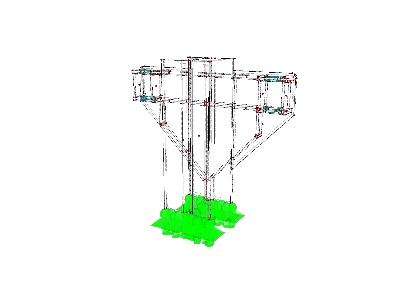 Steel Structure Supporting Structure