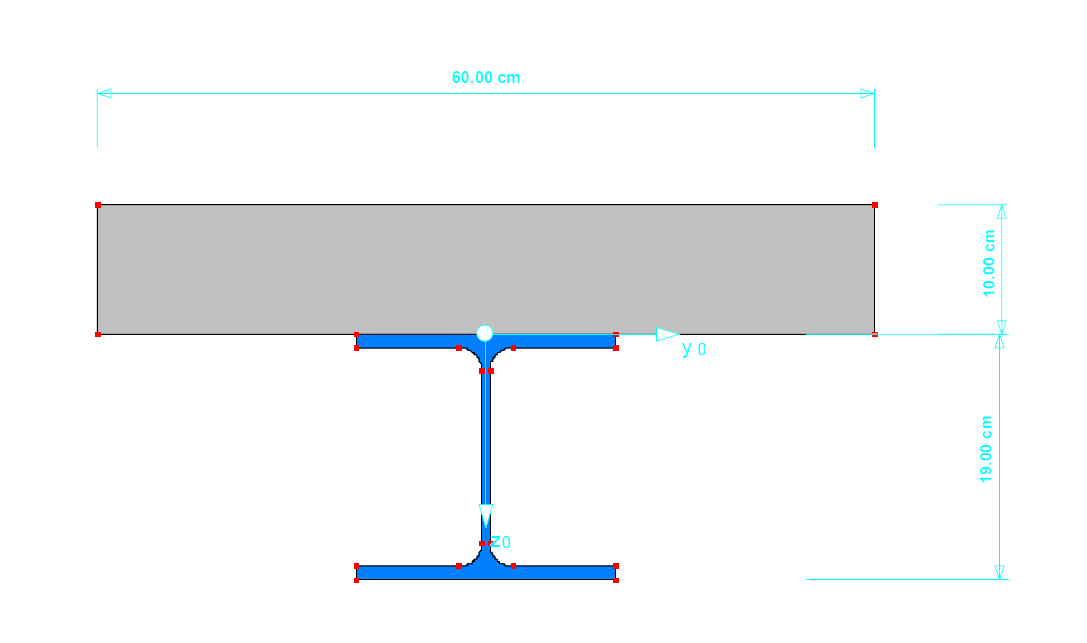 Cross-Section with Effective Widths