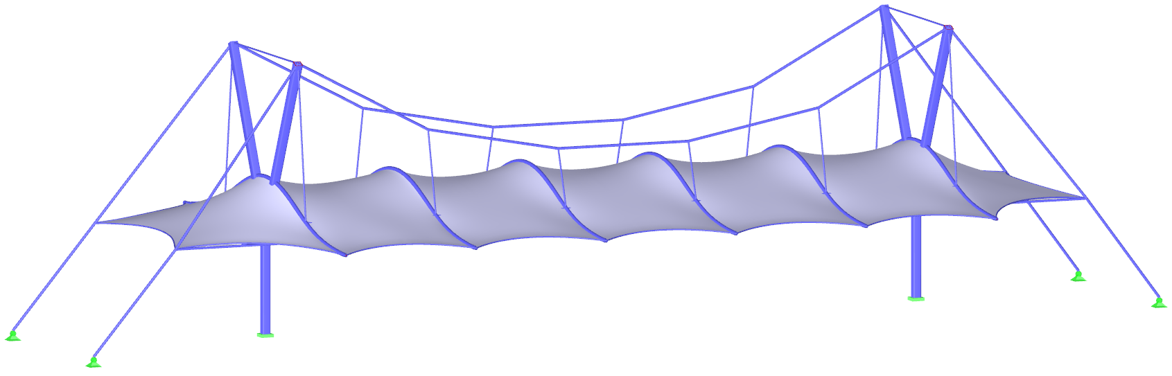 Arch-Supported Membrane