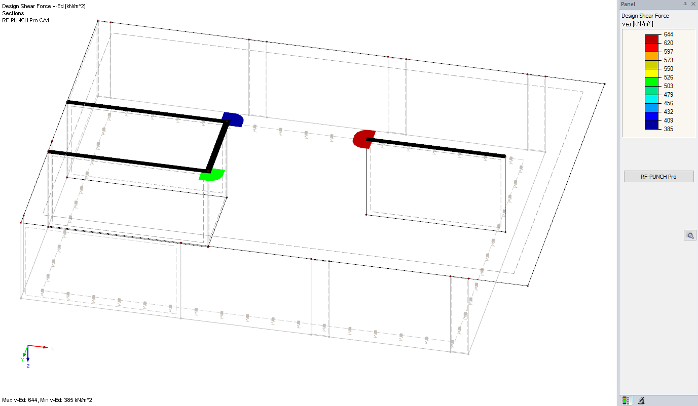 Absorbed Shear Force on Wall End and Wall Corner