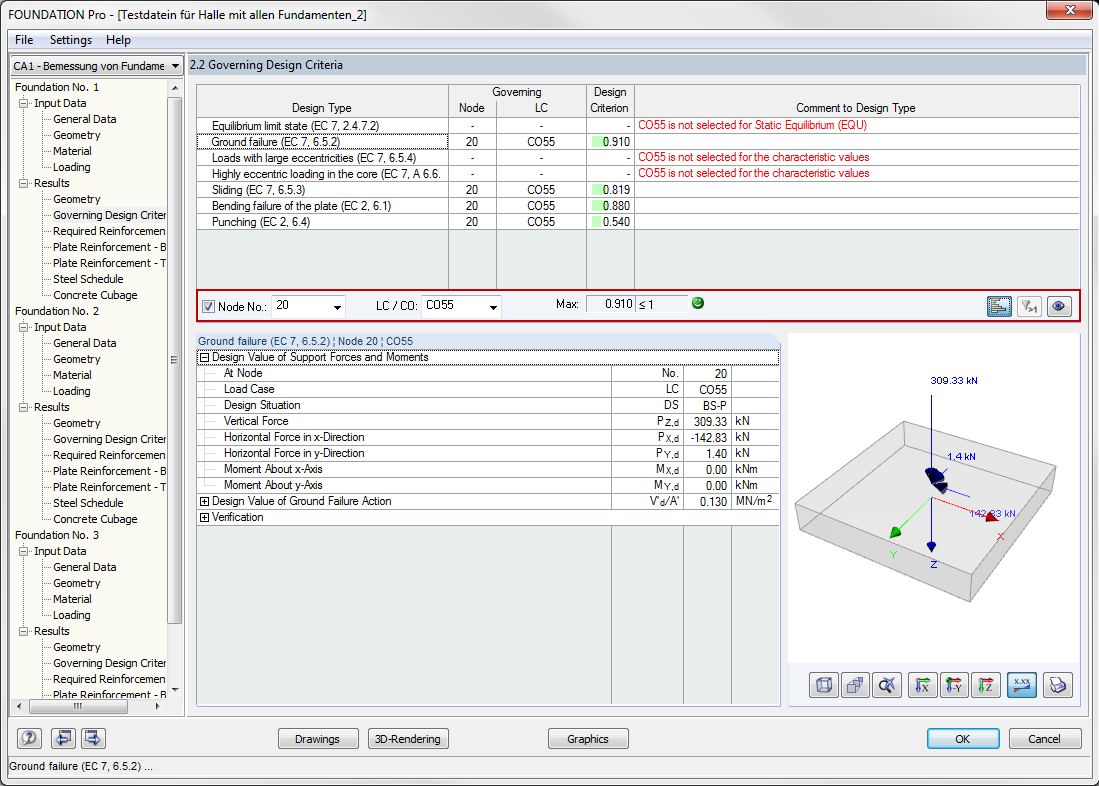 Improved Results Window in RF-/FOUNDATION Pro