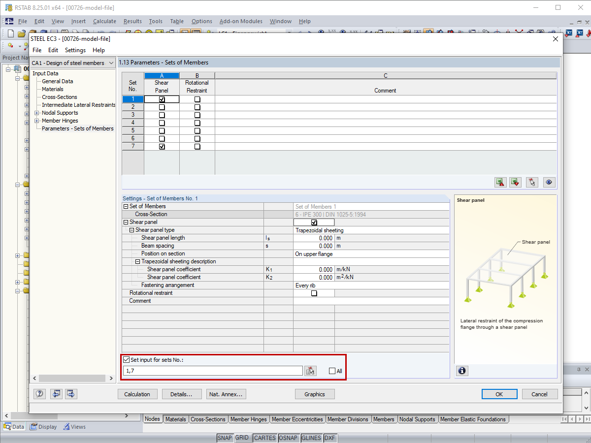 Assign Parameters to Several Members or Sets of Members