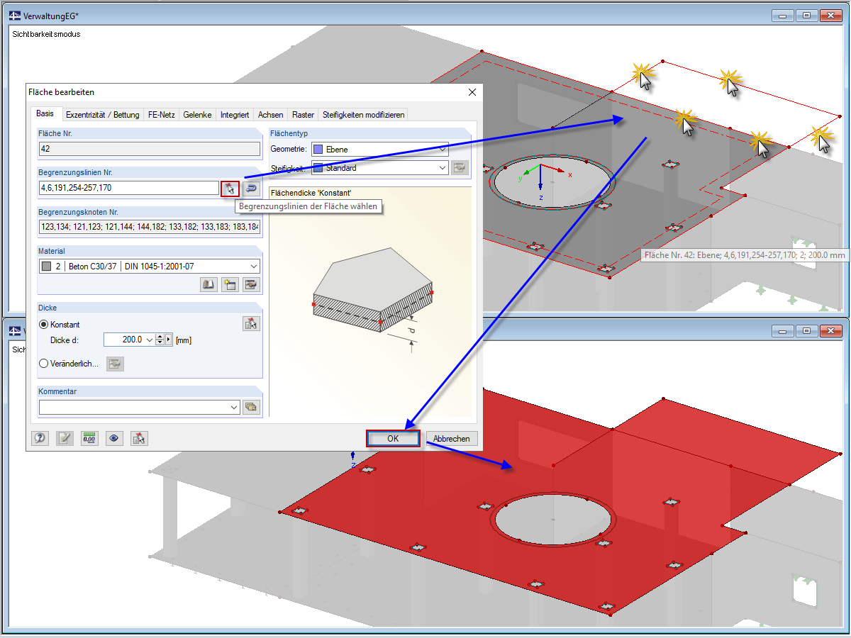 Modifying Boundary Lines