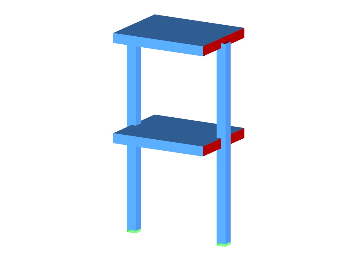 Frame Structure Subjected to Earthquake Loading