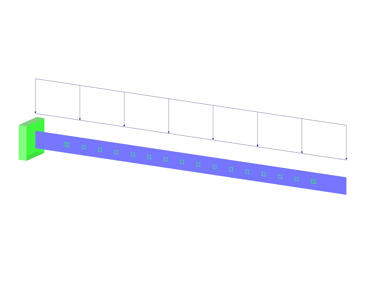 Cantilever Beam on an Elastic Winkler Foundation