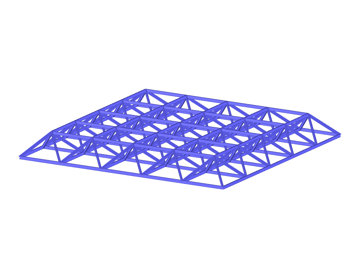 Model of 3D Truss