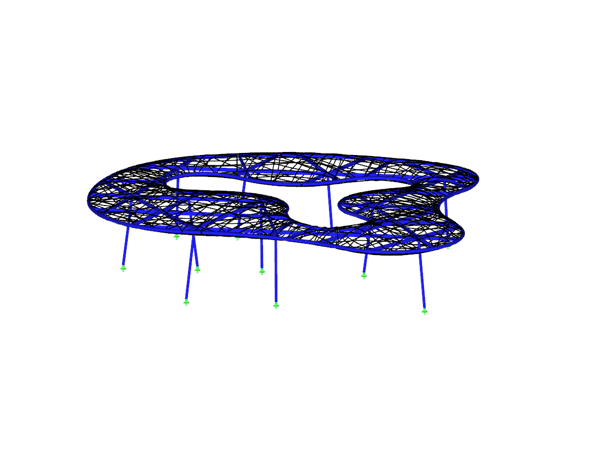 New Structure of Bus Terminal in Aarau, Switzerland