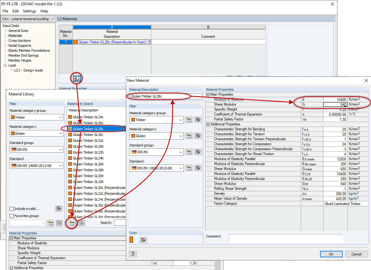 Creating User-Defined Material