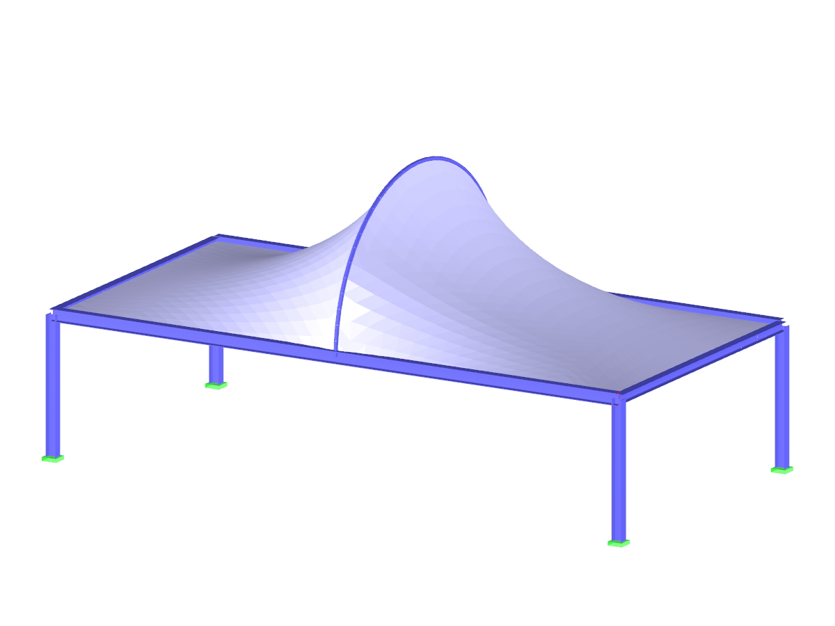 Steel Structure with Membrane Roof Final