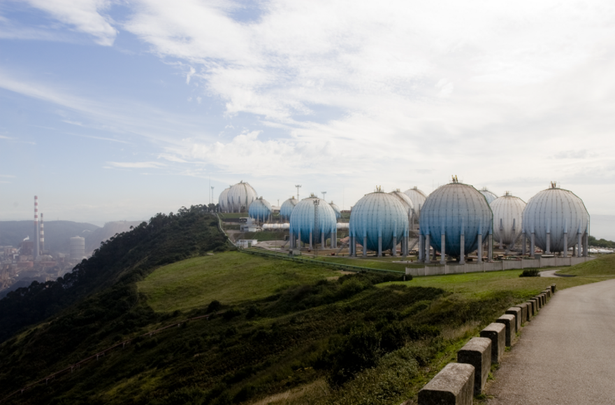 Spherical Tank for Butadiene in La Wantzenau, France