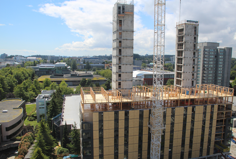 Student Residence During Construction (as of July 2016) © Seagate Consulting