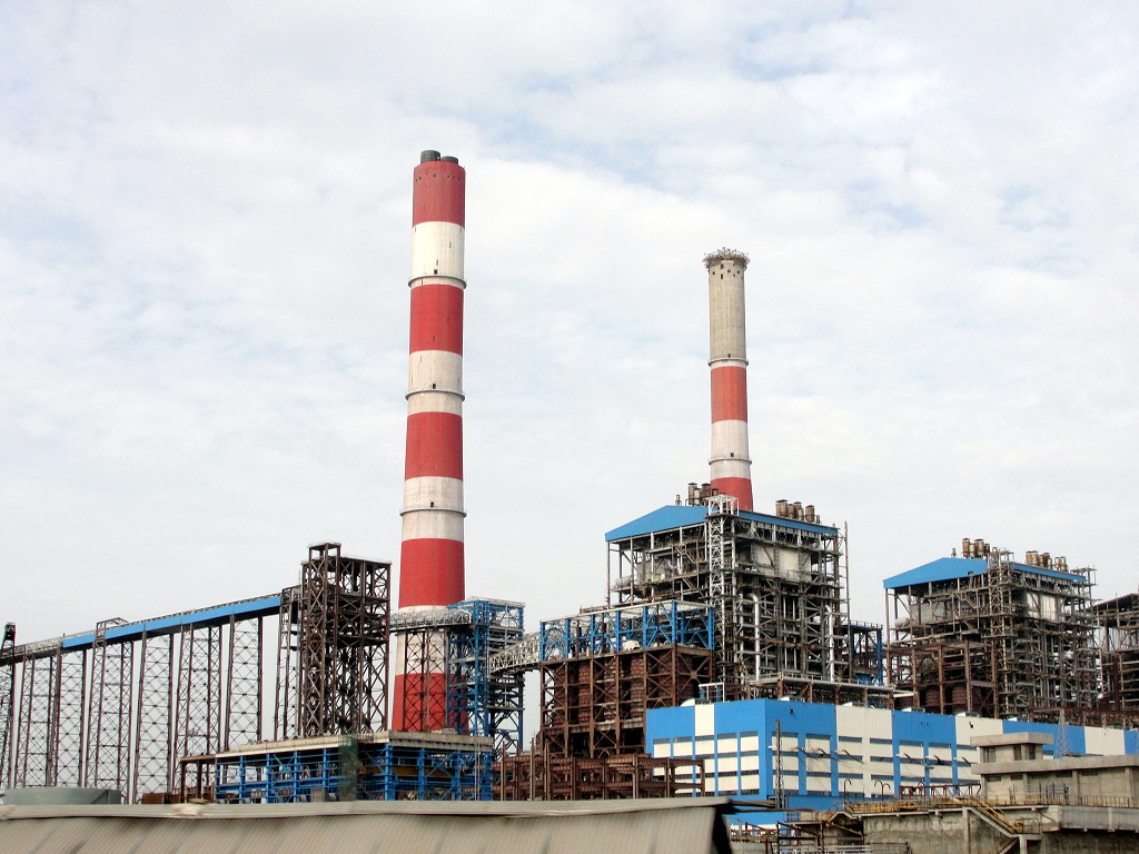 Neyveli Power Station in Tamil Nadu, India