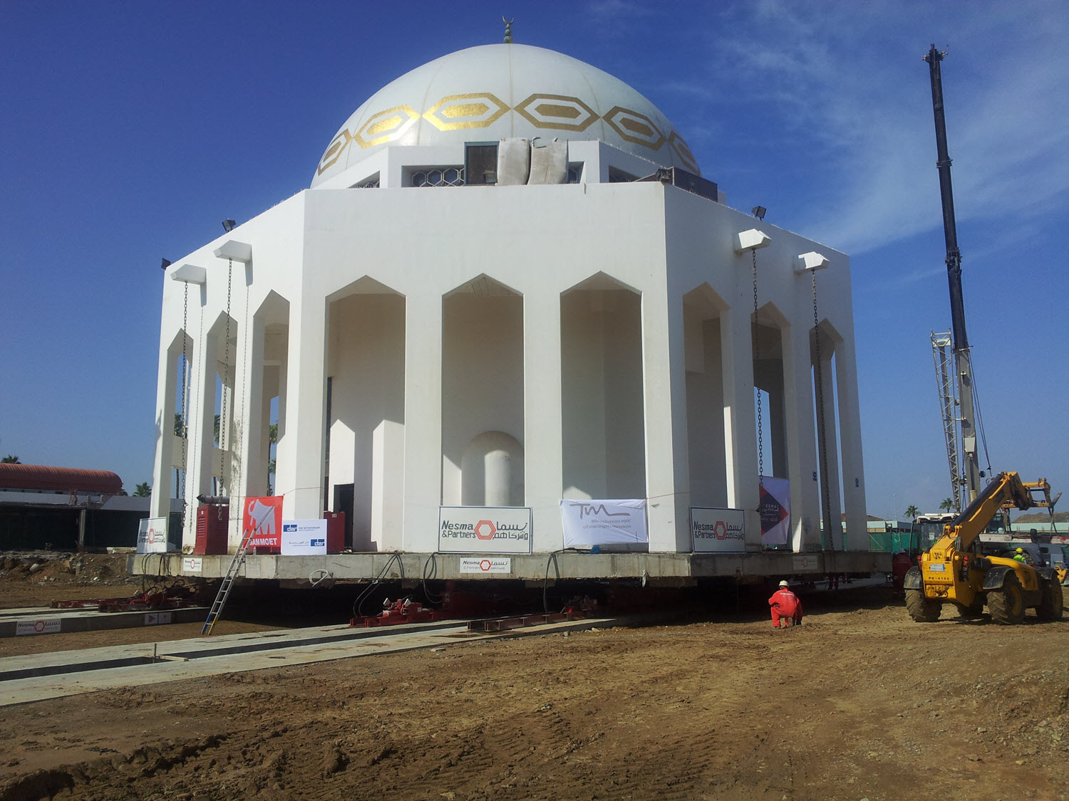 Transport of Mosque in Saudi Arabia