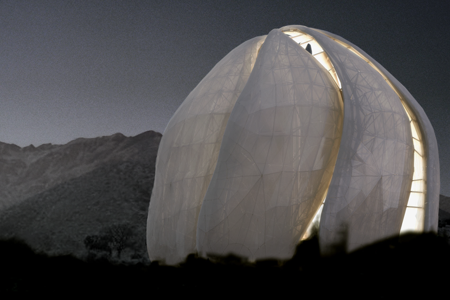 Model of "Bahá’í Temple“ (© Hariri Pontarini Architects)