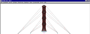 RSTAB Model of Solar Chimney Power Plant