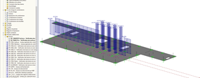 Foundation Plate of Unloading Area in RFEM