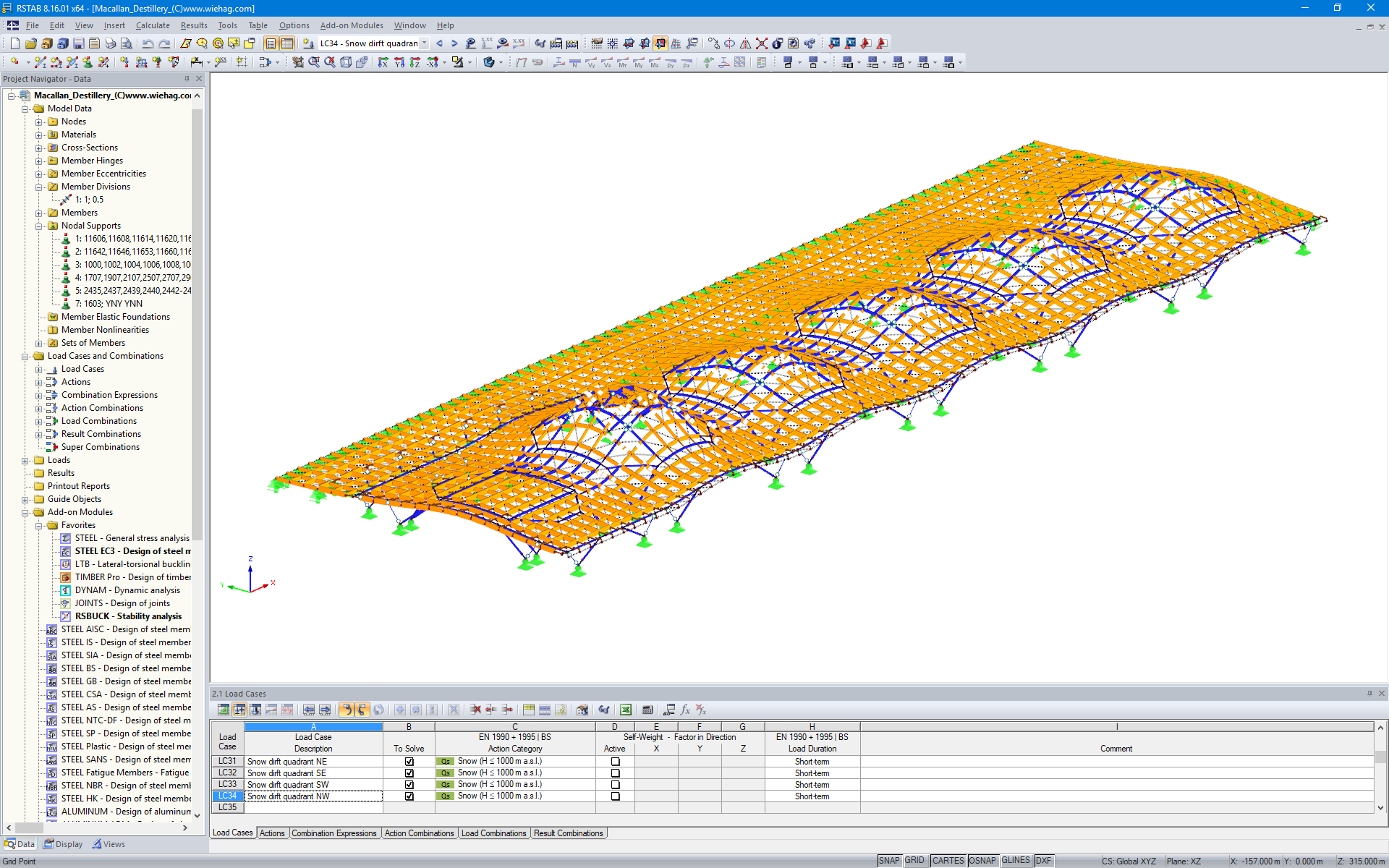 Timber Roof Structure