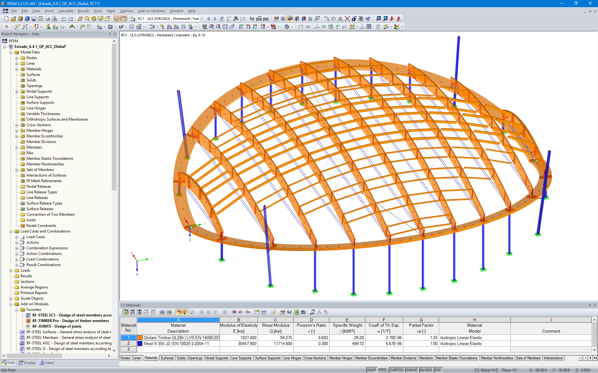 Timber Roof Structure