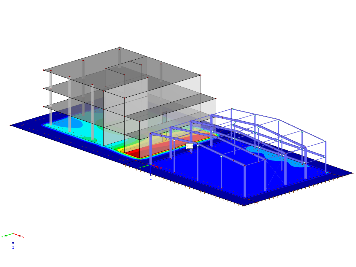 Image 03 - Interaction of Two Separate Buildings