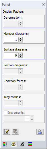 Panel "Display Factors"