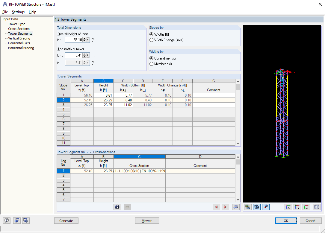 Tower Segment