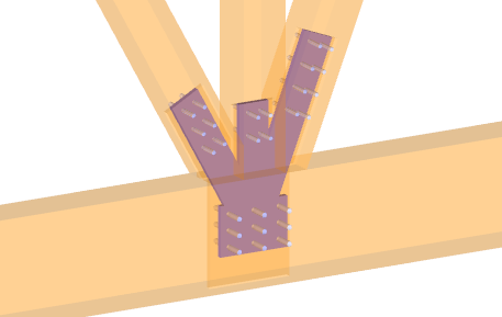 Dowel Connection of Lattice Girder