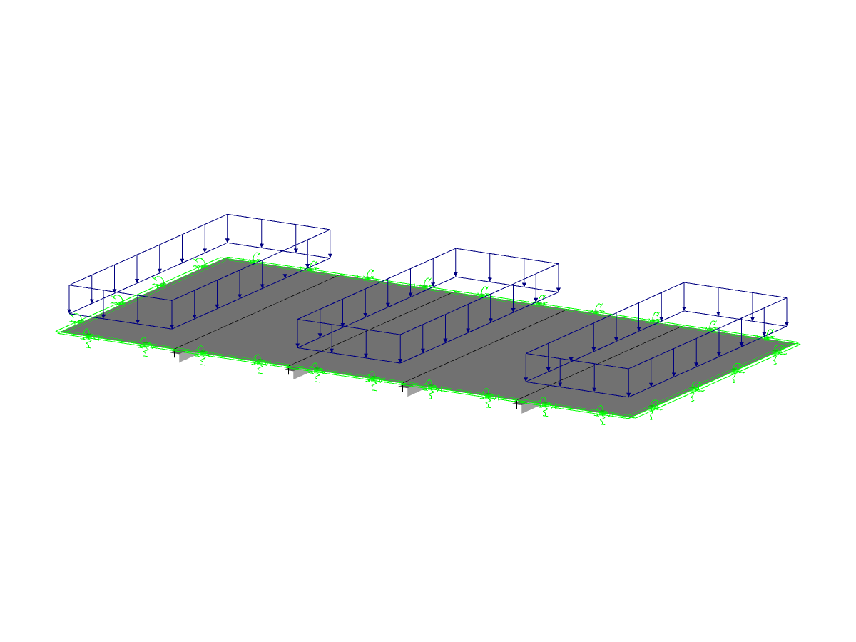 Unidirectional Ribbed Plate