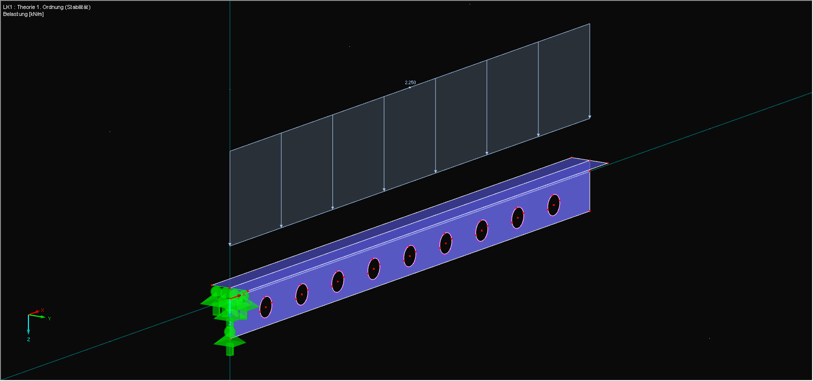 Loading - Member as Plate Structure