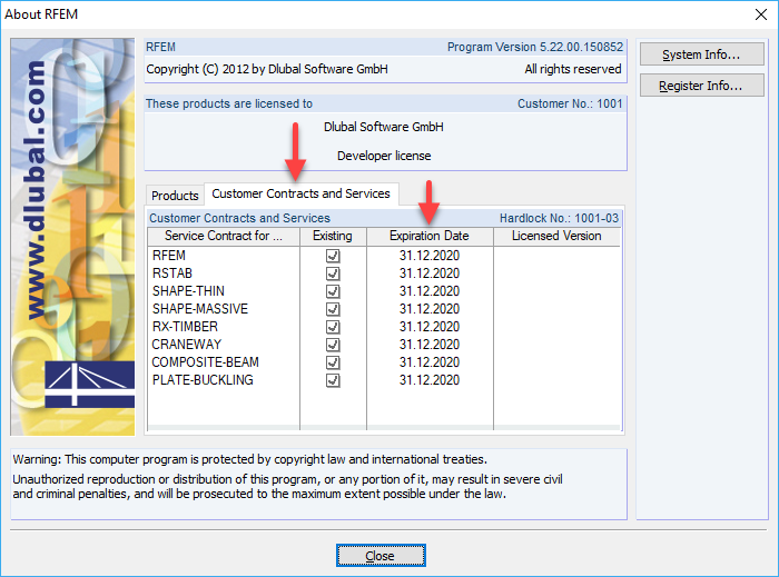 License Information