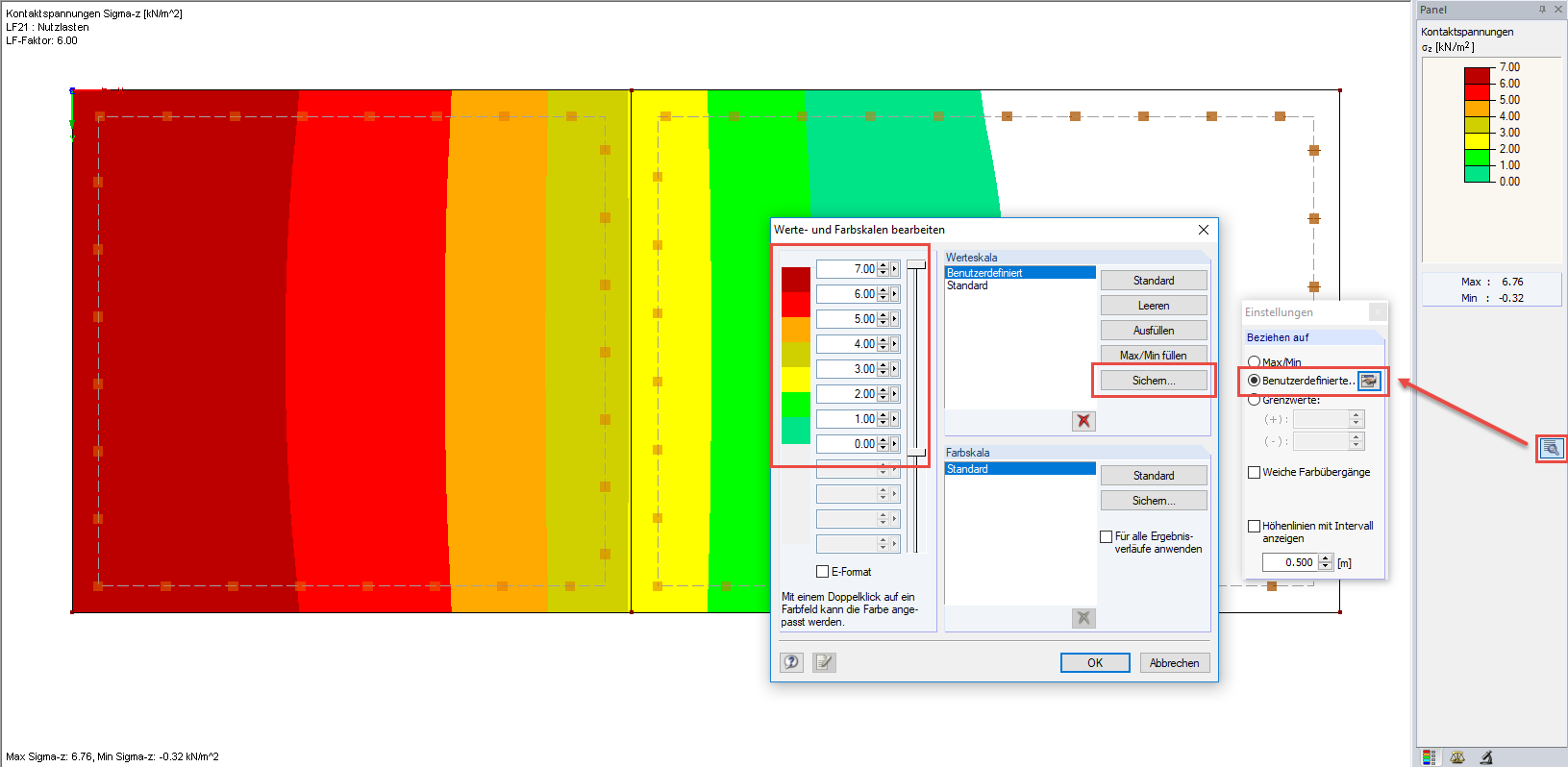 Saving User-Defined Value Spectrum