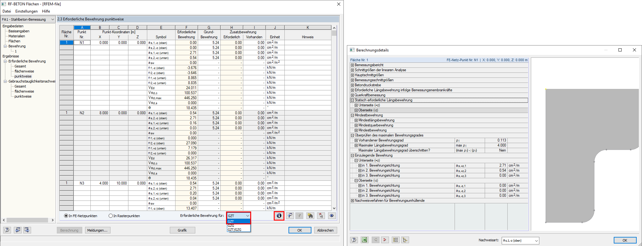 Design Details for Ultimate Limit State (ULS)