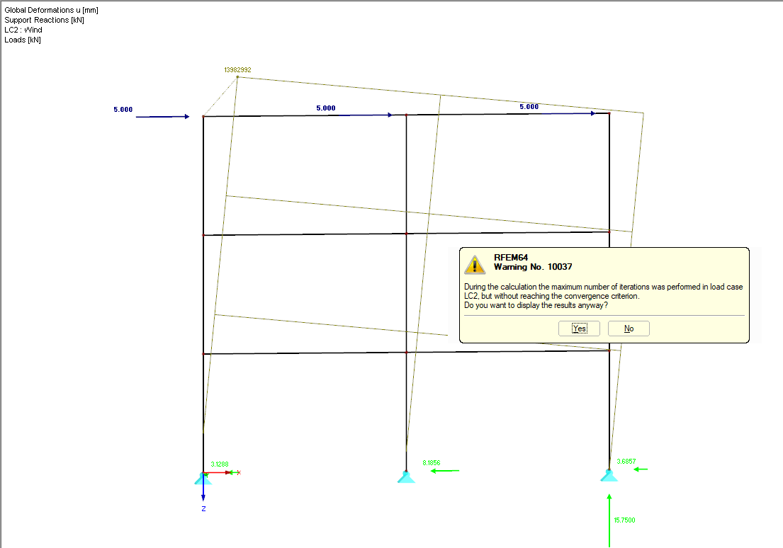 Lateral-Torsional Buckling of Structure Under Horizontal Loading