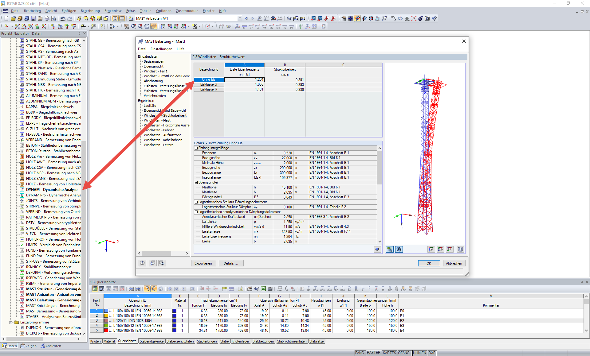 Determination of Structure Coefficient